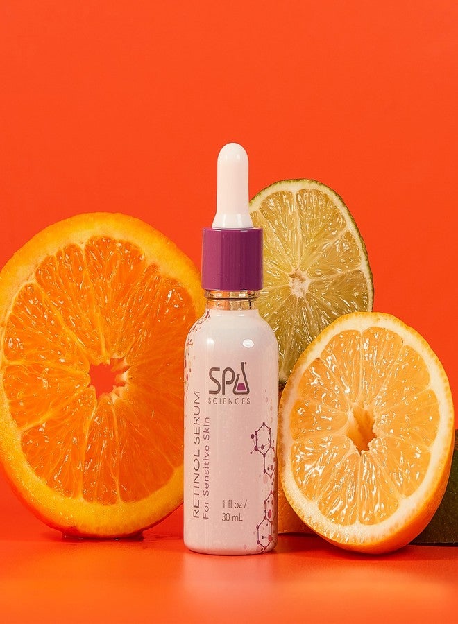Spa Sciences - Retinol Serum - Made in the USA - Revitalizing Formula - With Bakuchiol, Turmeric, and Chamomile - Revive, Firm, Brighten - Vegan - For Sensitive Skin and All Skin Types - 1oz - Image 5